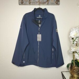 Stormtech Performance Navy Blue Full Zip Up Jacket